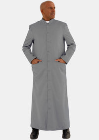 Gray Pastoral Robe for Men
