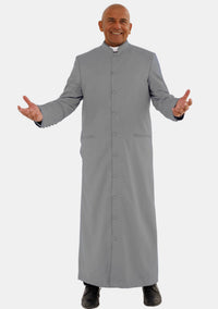 Gray Pastoral Robe for Men