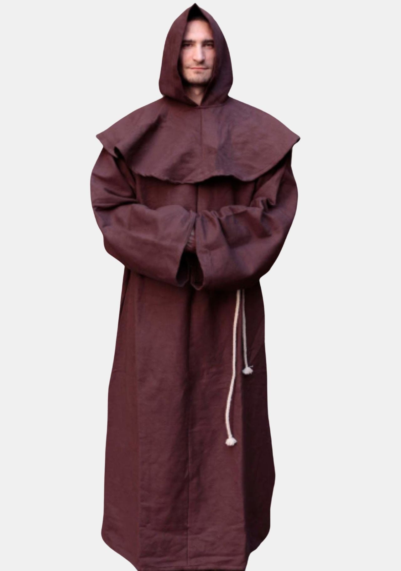 Classic eClergy's Brown Monk Robe for Medieval Fairs – eClergys