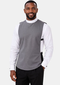 Full Collar Clergy Shirt Front for Men in Liturgical Color Collection