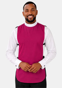 Full Collar Clergy Shirt Front for Men in Liturgical Color Collection