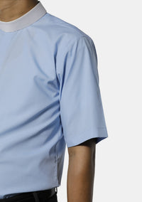 Light Blue Clergy Shirt