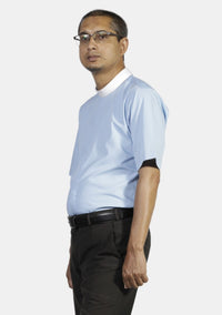 Light Blue Clergy Shirt