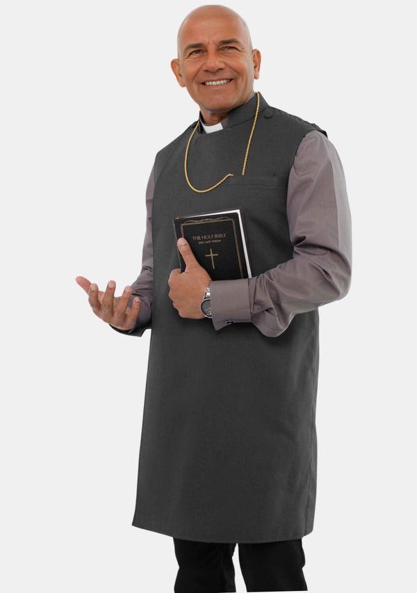 Goodness of God Clergy Black Apron For Men