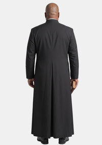 Grandiose Plus Size Black Clergy Robe