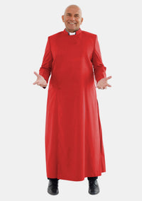 Haziel Red Anglican Cassock for Men