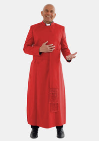Haziel Red Anglican Cassock for Men