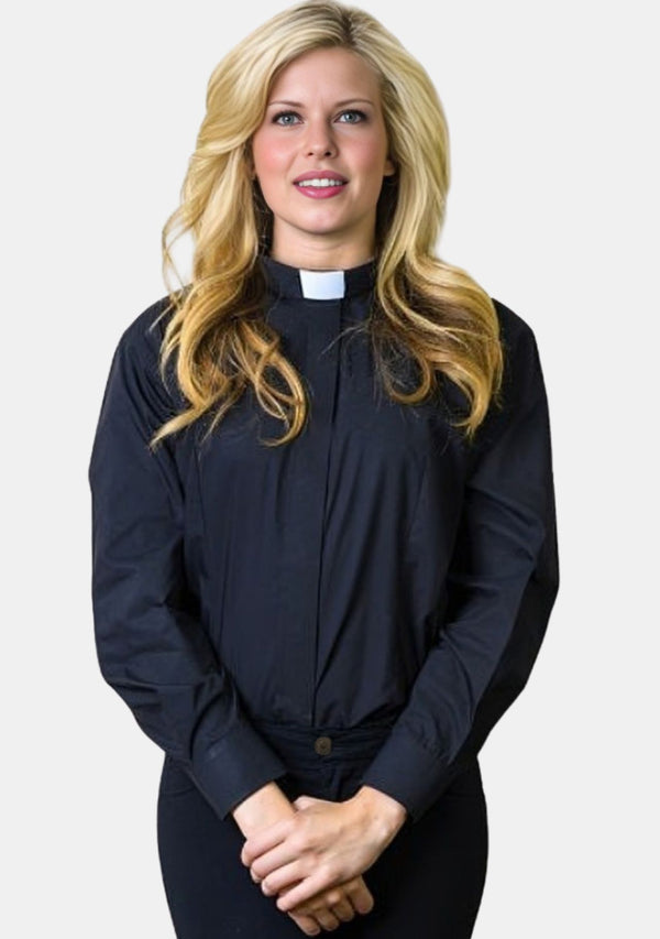 Women's Priest Tab Collar Shirt