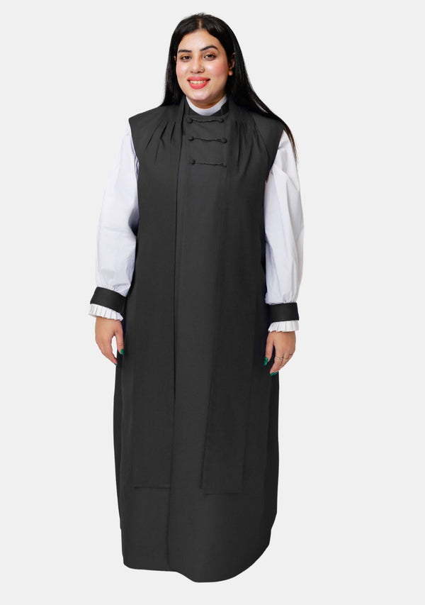 Huldah Anglican Lady Priest Vestment Black