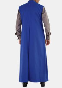 Jethro Sleeveless Clergy Robe Royal Blue