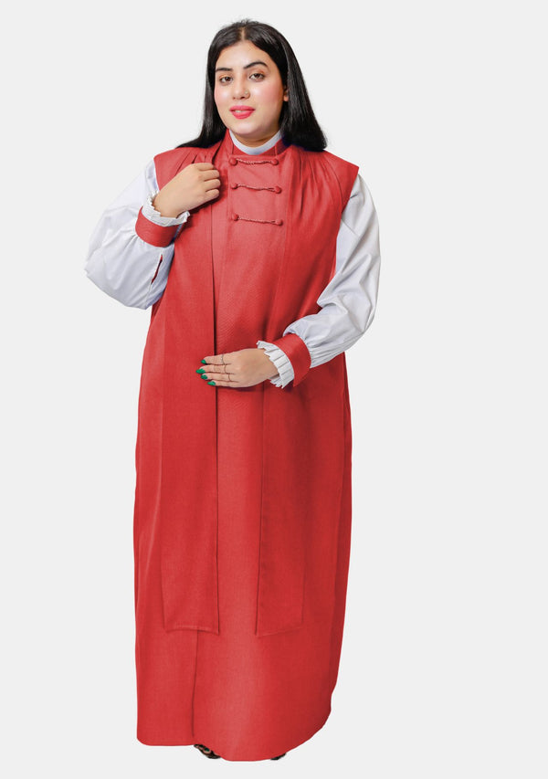 Joanna Anglican Lady Priest Vestment Red