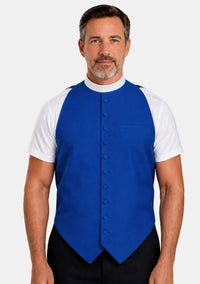 Josiah Full Collar Clergy Vest Front for Men