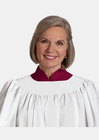 Women Round Neck Clergy Surplice
