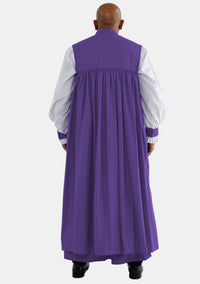 Liam 33 Buttons Roman Purple Clergy Chimere for Men