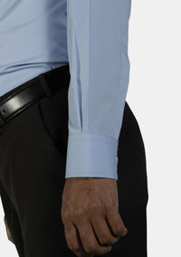 Light Blue Tab Collar eClergy's Shirt