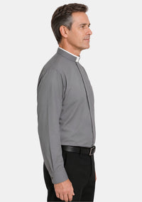 Grey Roman Collar eClergy's Shirt
