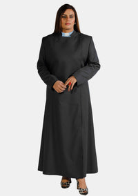 Women Chimere and Rochet Set Black