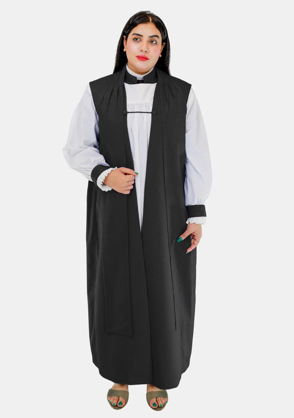 Peaceful Anglican Style Magdalene Lady Vestment Black