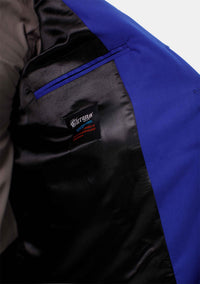 Men Clergy Long Vest Royal Blue