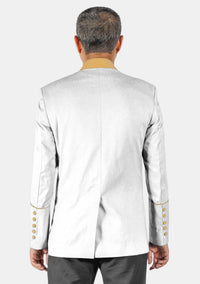 White and Gold Priest Jacket