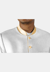 White and Gold Priest Jacket