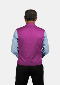 Messiah Red Purple Clerical Vest