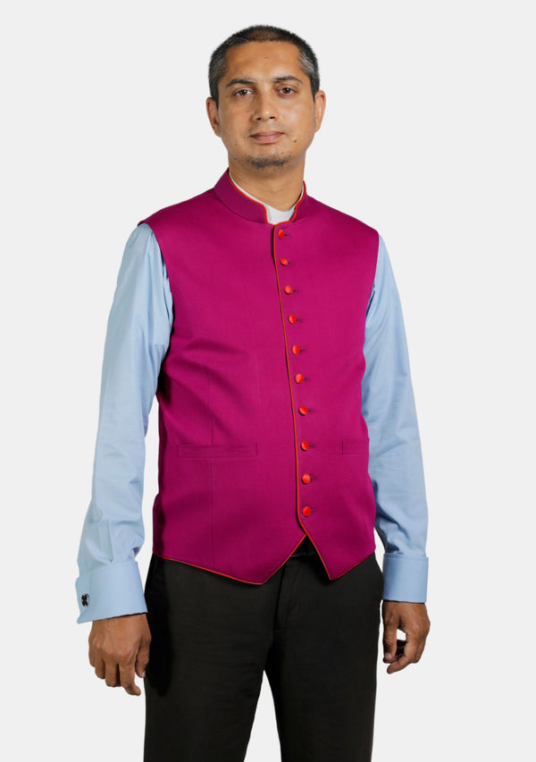 Messiah Red Purple Celrical Vest