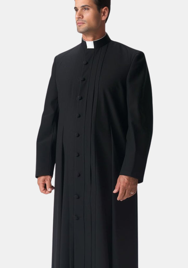 Modren Front Clergy Robe for Men