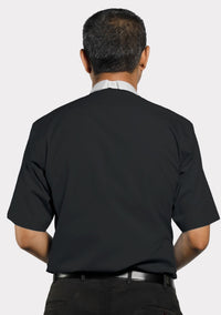 Neckband Black eClergy's Shirt