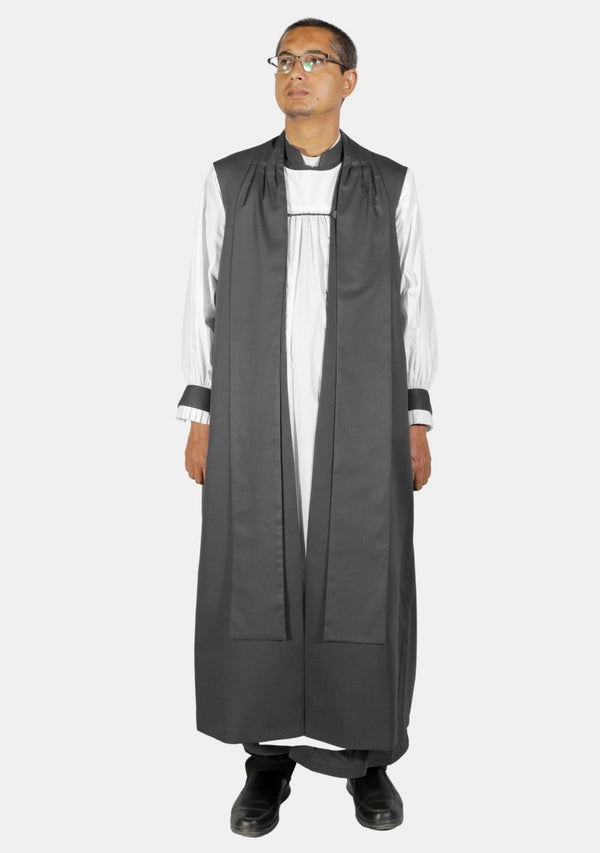 Clergy Chimere and Rochet Attire Package – Black