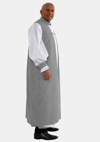 Peaceable Anglican Traditional Grey Chimere for Men
