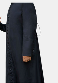 Caden Cassock for Men Black
