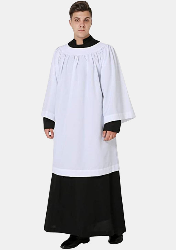 Priest Surplice Round Neck