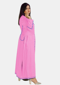 Priscilla Pink with Blue Female Cassock