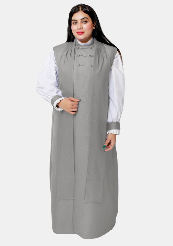 Rebekah Anglican Lady Priest Vestment Grey