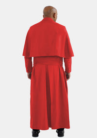 Jared Cassock for Men Red with Shoulder Cape