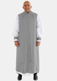 Redemption Gray 33 Buttons Chimere for Men