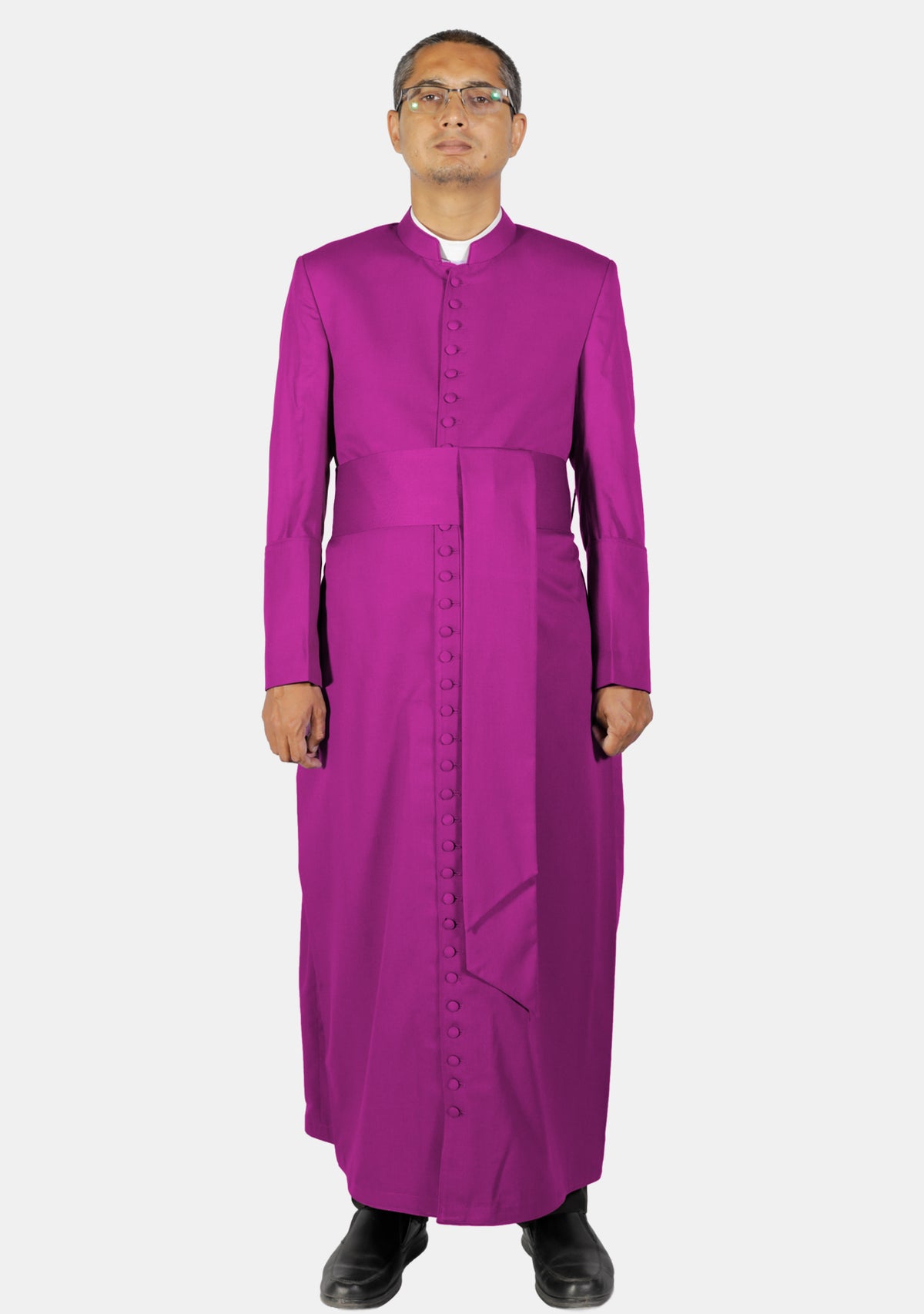 Reverential Cassock for Men Red Purple