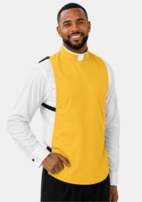 Roman Collar Clergy Shirt Front in Holy Colors