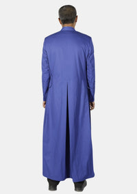Caiden Cassock for Men Royal Blue