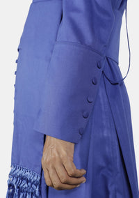 Caiden Cassock for Men Royal Blue
