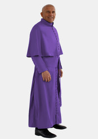 Samuel Cassock for Men Purple with Shoulder Cape