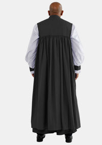 Seraph 33 Buttons Black Clergy Chimere for Men