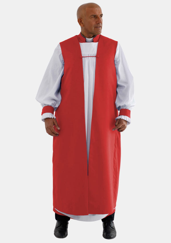 Serene Anglican Traditional Chimere for Men Red