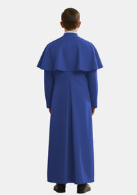 Simon Altar Assistant Royal Blue Cassock for Boys
