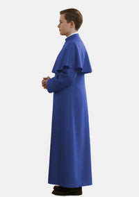 Simon Altar Assistant Royal Blue Cassock for Boys