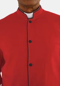 Mens Red with Black eClergys Robe