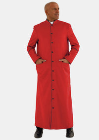 Mens Red with Black eClergys Robe