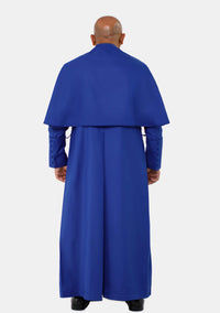 Solomon Cassock for Men Royal Blue with Shoulder Cape for Men