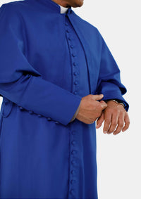 Solomon Cassock for Men Royal Blue with Shoulder Cape for Men